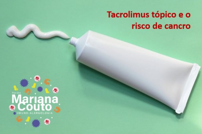 O tacrolimus tópico para dermatite atópica não aumenta o risco de cancro